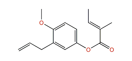 3-Allyl-4-methoxyphenyl (E)-2-methyl-2-butenoate